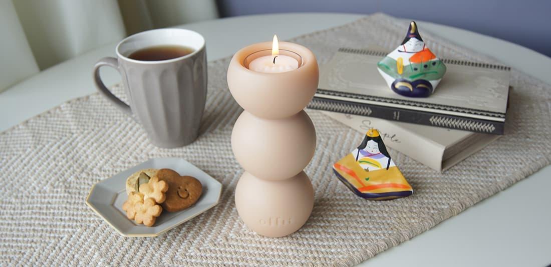 ひな祭りとキャンドル