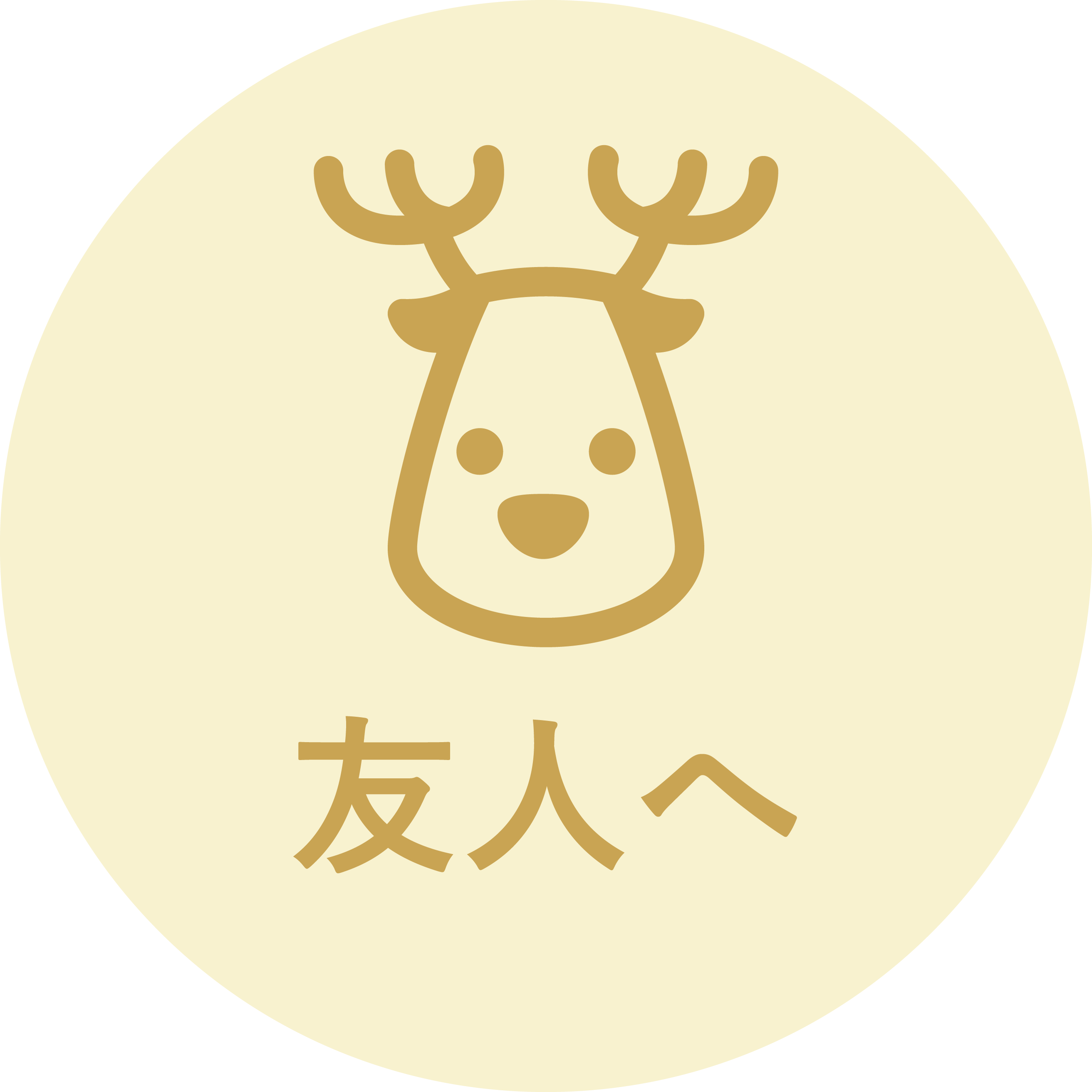 友人へのプレゼントを見る