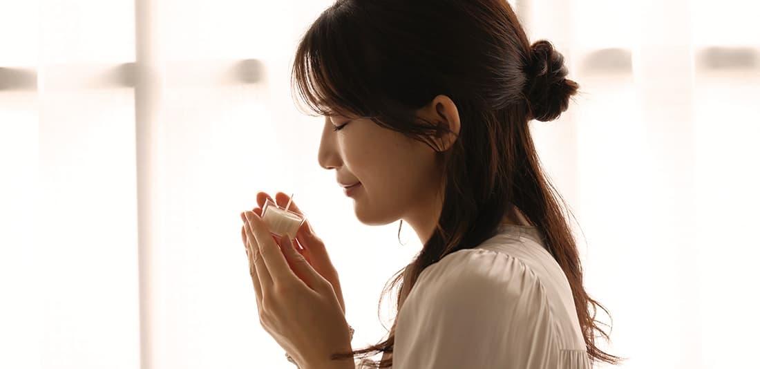 アロマキャンドルの楽しみ方 |香りの仕組みと、より豊かに楽しむためのヒント