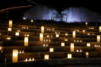 9月13日 「半田山植物園」（岡山市）にて、開園50周年キャンドルナイトが開催されました