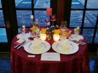 クリスマス・テーブルコーディネート展 12月4日（木）～25日（木）まで、倉敷・アイビースクエアで開催中