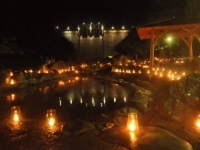２月１４日～１５日、湯原温泉「バレンタイン　キャンドルファンタジー」が開催されます