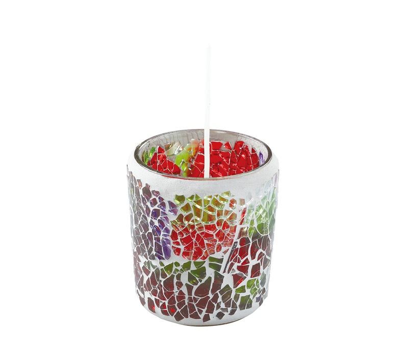 リレー用キャンドル「モザイク」（アール）