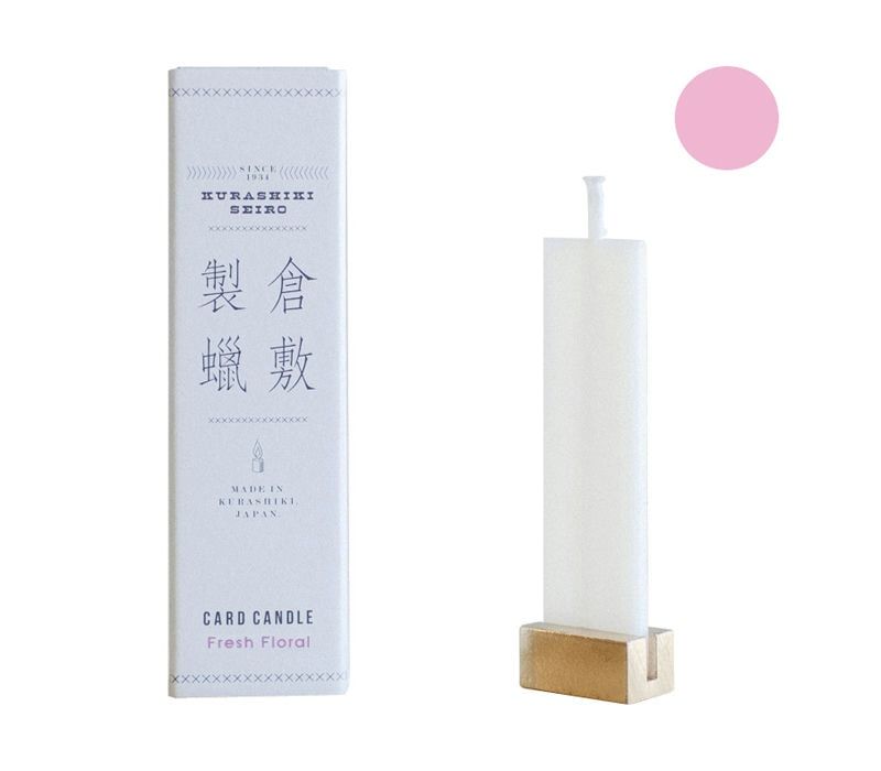 CARD CANDLE（Fresh Floral）