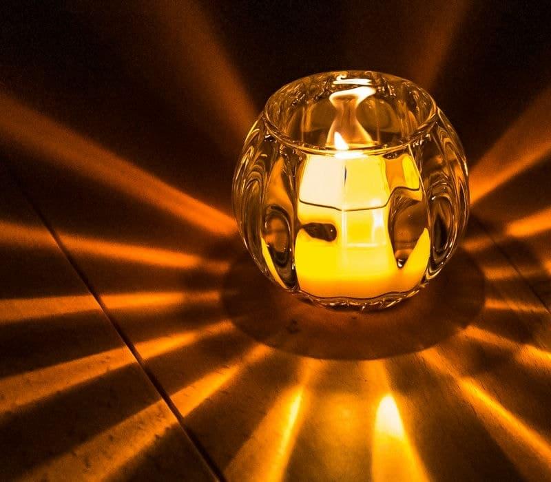 アウトドアキャンドル「グローブ」（クリア） | キャンドルワールド