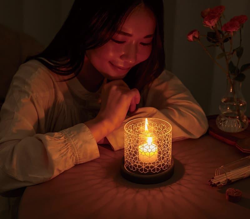 マインドフルネスキャンドルYURAGI type：slope holder