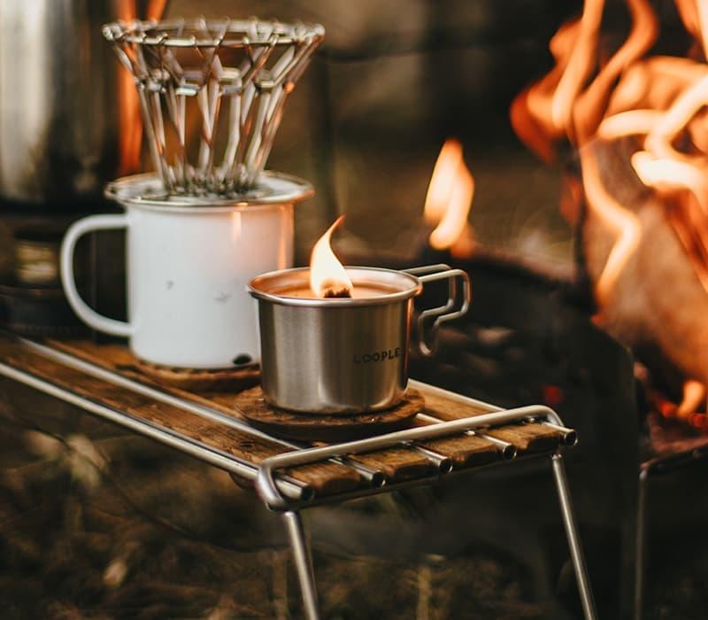 シェラカップアロマキャンドル（シラカバ）