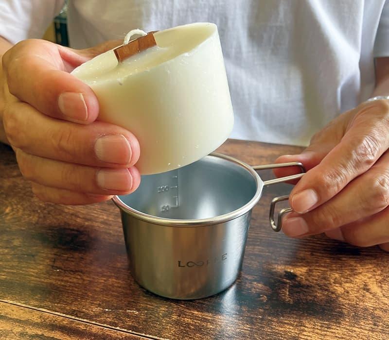 シェラカップアロマキャンドル：リフィル（シトロネラ） | キャンドル