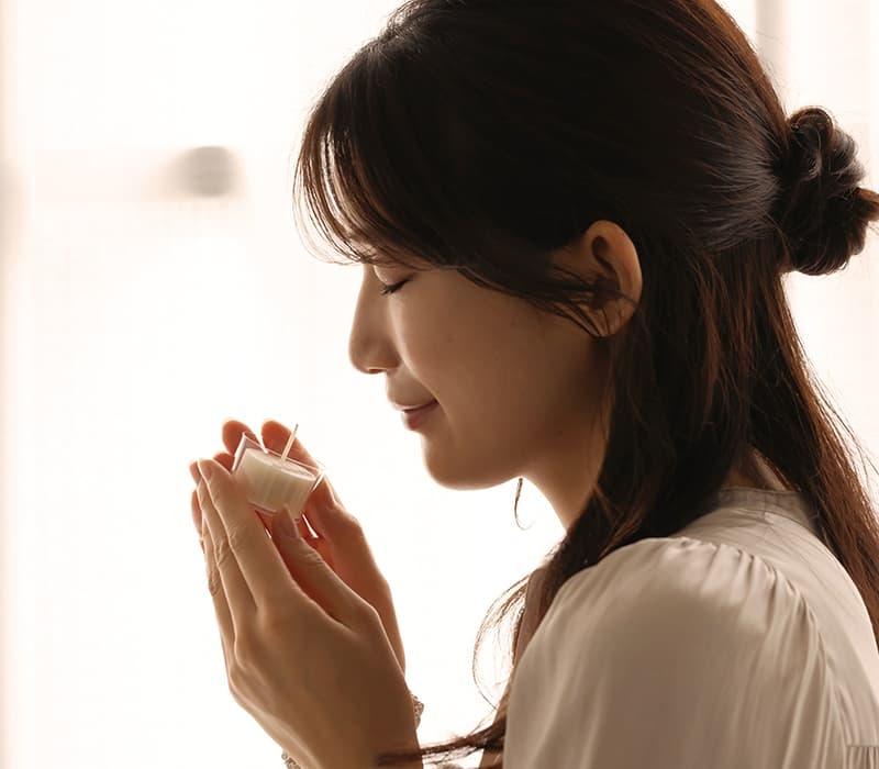 アロマキャンドル「コロンカップ」（アールグレイ） | キャンドルワールド