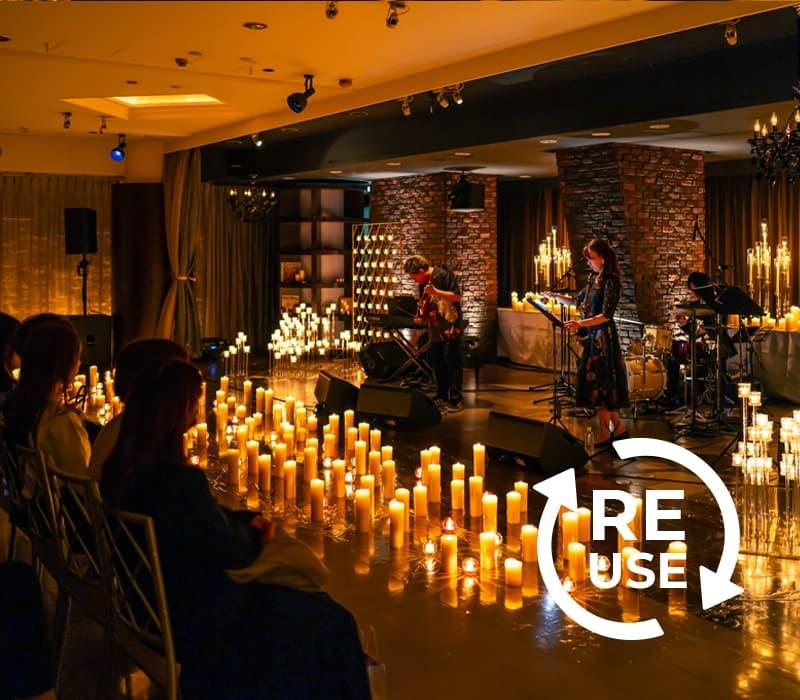 エコリユースカップキャンドル１kgパック