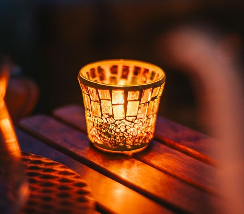 COMMODAトールハンドメイドモザイククラックルガラス装飾花瓶ハウス