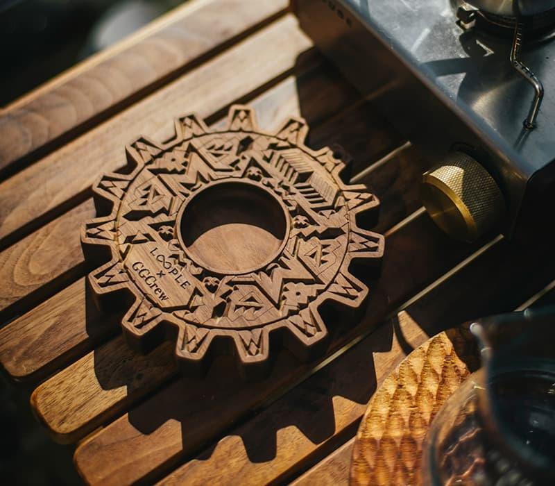 ランタンスタンド（コースター+ハンガー）（LOOPLE×GGCrew