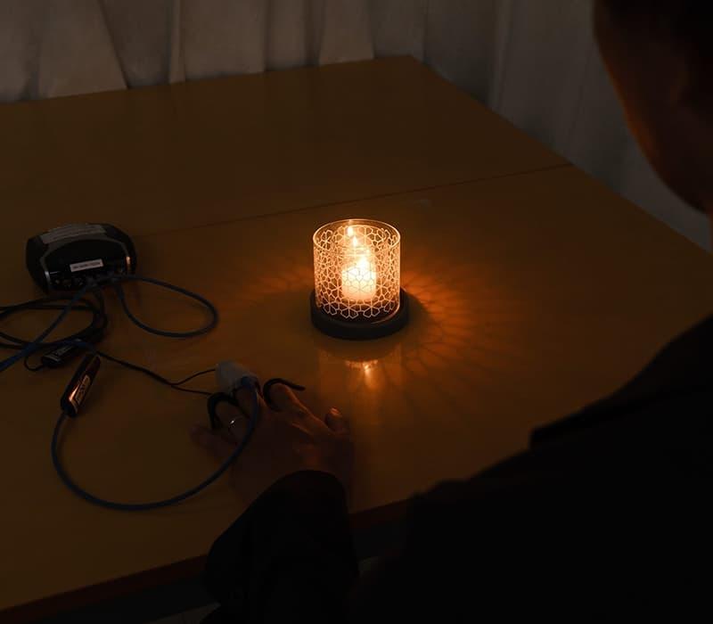 マインドフルネスキャンドルYURAGI type：slope holder | キャンドル