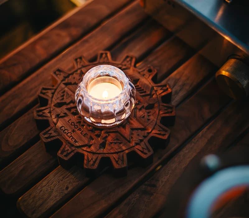 ランタンスタンド（コースター+ハンガー）（LOOPLE×GGCrew