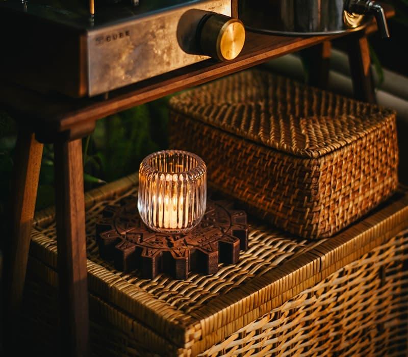 ランタンスタンド（コースター+ハンガー）（LOOPLE×GGCrew