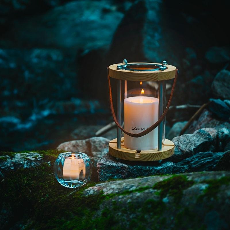 アウトドアキャンドル「グローブ」（クリア） | キャンドルワールド