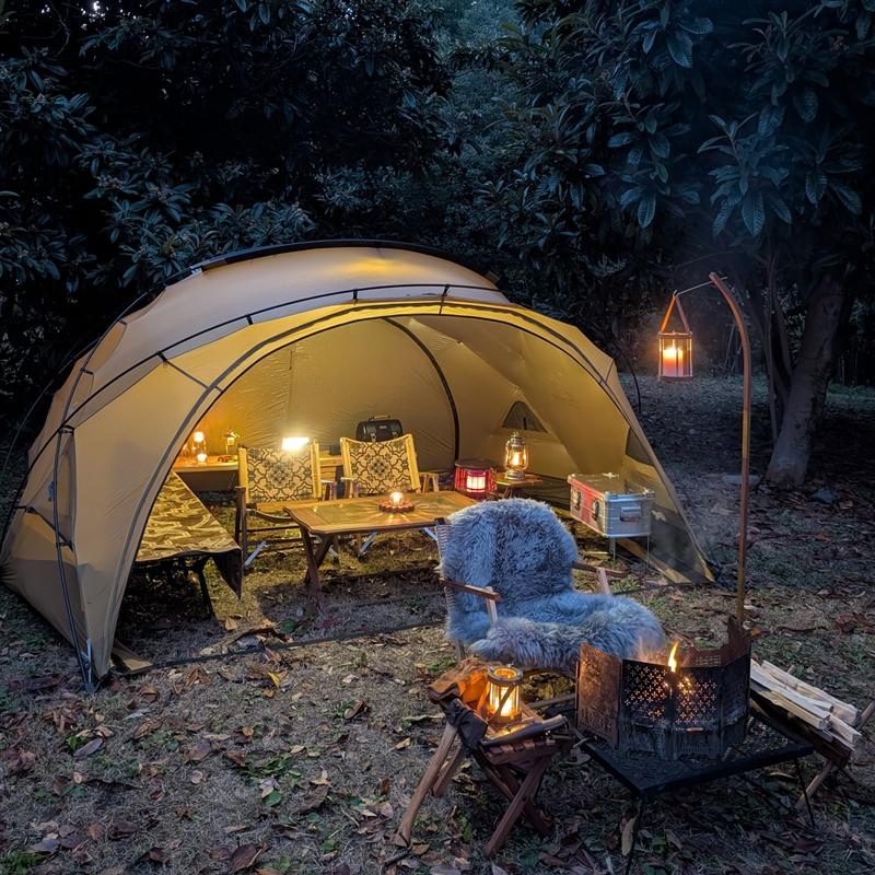 アウトドアキャンドル「グローブ」（クリア） | キャンドルワールド