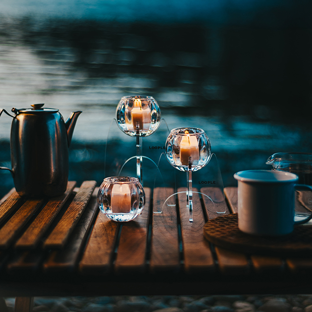 キャンプの夜をもっとチルに！Candle Chill Camp | キャンドルワールド