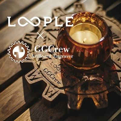 【LOOPLE×GGCrew】グローブコースター