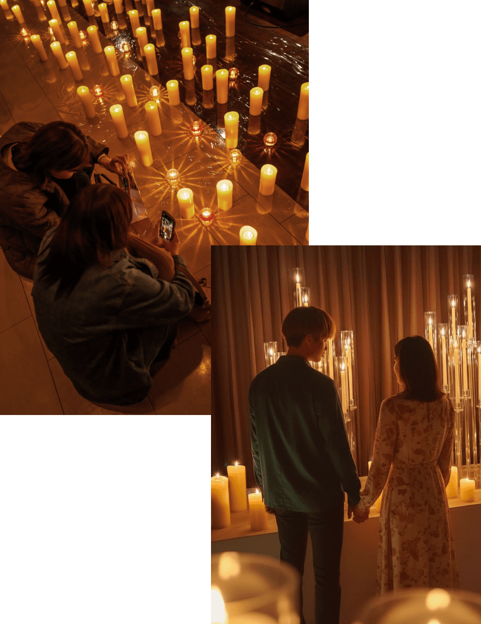 キャンドルのプロが贈るコンサート