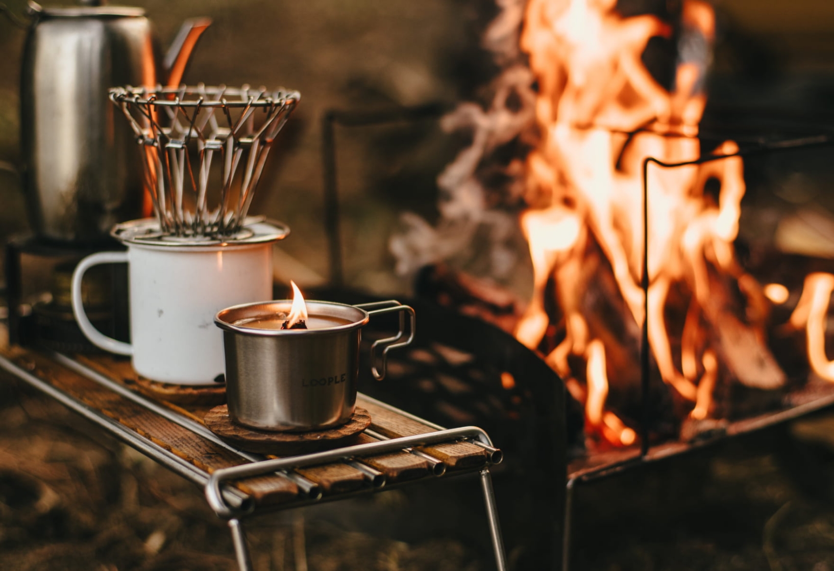 シェラカップアロマキャンドル（シラカバ/シトロネラ）