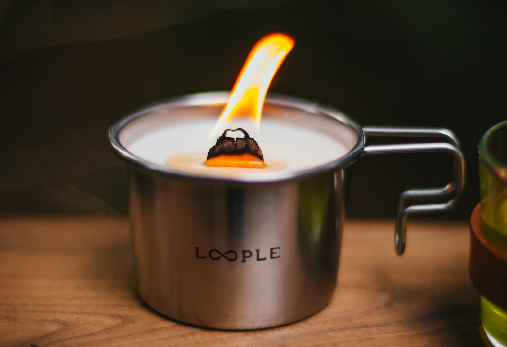 シェラカップアロマキャンドル（シラカバ/シトロネラ）