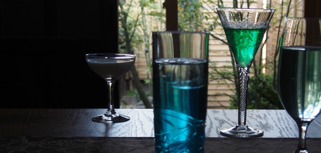 夏のカクテルグラス展
